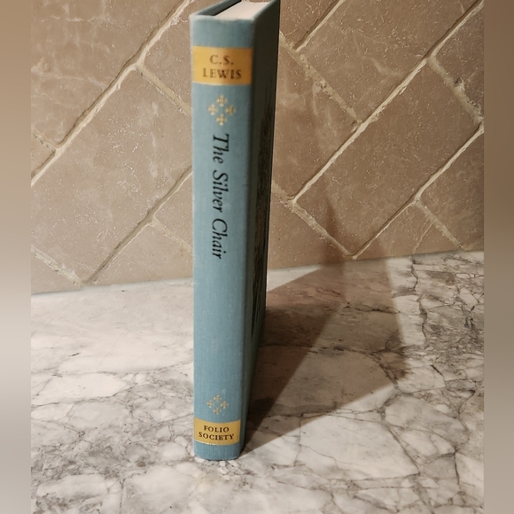Folio Society C.S. Lewis The Chronicles of Narnia book Silver Chair Blue 2012 - Picture 2 of 9